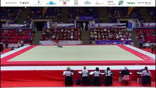 Kaylia Nemour  Floor Romgym Trophy 2024 [upl. by Patricio]