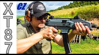 CZ Scorpion Evo 3 S1 Pistol shooting [upl. by Anthe]