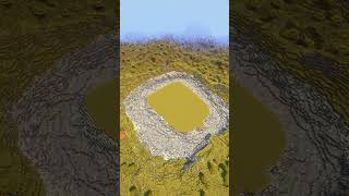 Savana biome temple build 🏯minecraft viralshortsvideo [upl. by Eigna]