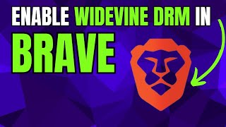 How To Enable Widevine DRM In Brave Browser 2024 [upl. by Euqinim493]