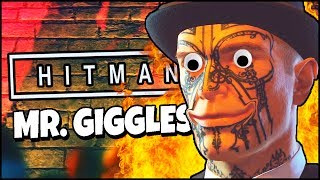 THE MISFORTUNATE MR GIGGLES  Hitman Funny Moments Montage [upl. by Imeon861]