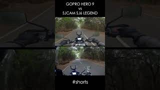 GOPRO HERO 9 vs SJCAM SJ6 LEGEND shorts [upl. by Turpin155]