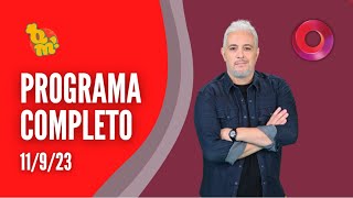 QuéMañana Programa del 11 de septiembre de 2023 [upl. by Sharron]