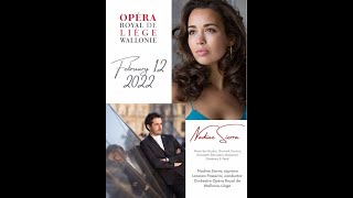 Nadine Sierra soprano in concert OPÉRA ROYAL DE WALLONIELIÈGE  THÉÂTRE ROYAL [upl. by Karlow60]