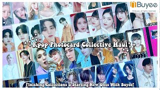 GIANT Kpop Photocard Haul ✰ Buyee Kpop Photocard Haul [upl. by Oigaib339]