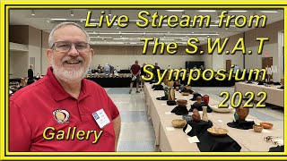 SWAT 2022 Gallery live stream by Deans Woodworking woodturning SWAT [upl. by Yrrek]