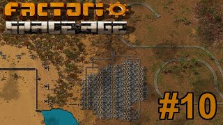 Factorio Space Age Longplay Więcej żelaza i ropy 10 [upl. by Naliorf]