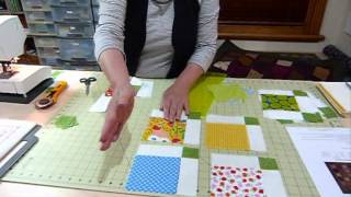 How to Simply Sash 5quot Squares  Quilting Tips amp Techniques 054 [upl. by Orat]