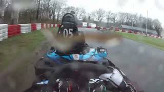 Kartbaan Oldenzaal  Oliebollenrace quot2023quot  Mystery Racing [upl. by Kirtap]