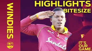 Windies vs England 1st T20I 2019  Bitesize Highlights [upl. by Dyrraj406]