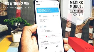 magisk module bootloop fix  how to fix magisk bootloop without twrp The 2023 tutorial [upl. by Iznil661]