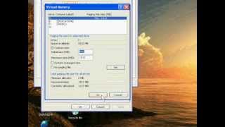 How to Fix Low Virtual Memory Problem in Window XP [upl. by Elburr]