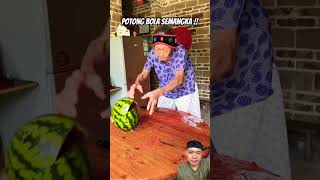 Potong bola semangka amazingfacts viralshort trendingshorts youtubeshorts watermelon facts [upl. by Lucier]