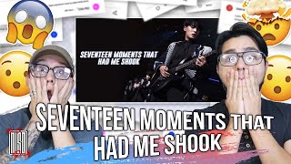 seventeen moments that had me SHOOK  REACTION [upl. by Arleta947]