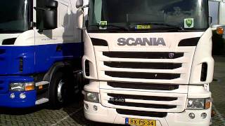 SCANIA R 440 truck walk around  inside vid [upl. by Rezeile]