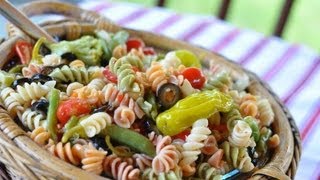 Potluck Pasta Salad Recipe [upl. by Innor81]