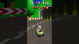 Shroom Ridge World Record Lap 1  Taiga mariokartds mkds mariokart [upl. by Gerta]