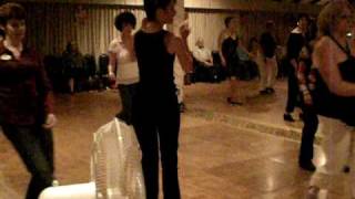 Tango Cha line dance Jo Thompson dancing [upl. by Aivart199]