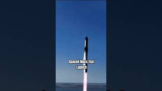 SpaceX Mars Test Launch [upl. by Catherina]