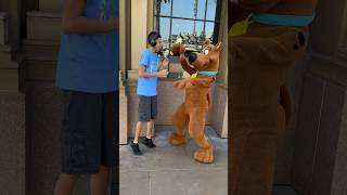 ScoobyDoo telling Thomas to lookout for monsters shorts universalstudios autism [upl. by Aseiram]