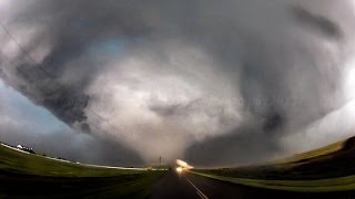 El Reno tornado  GoPro timelapse video [upl. by Iarised]