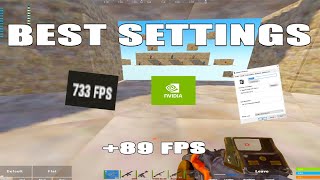 BEST RUST SETTINGS STRECHED BASSBOOSTED COMMANDS FAST ALT LOOK [upl. by Blake]