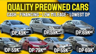 Quality Cars  Best Deals  Lowest Down Payment  Low Mileage  Magandang Kotse  1st Owner [upl. by Sidnac129]