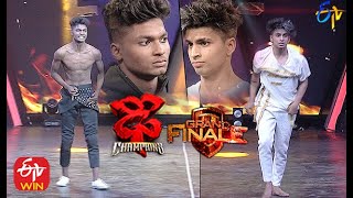 Piyush amp Somesh Shoot Out Performance  Dhee Champions Grand Finale  9th December 2020 ETV Telugu [upl. by Cresa]