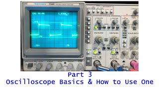 Oscilloscopes For Audio 101  Part 3  Oscilloscope Basics  How to Use One [upl. by Lawry]