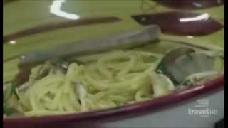 Anthony Bourdain amp quotspaghetti a frutti di marequot No Reservations [upl. by Nari]