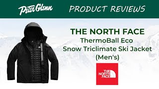 The North Face ThermoBall Eco Snow Triclimate Ski Jacket Review [upl. by Gnes760]