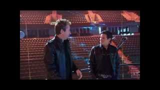 Nickelback Interview  Backstage 2012 Part 3 [upl. by Grochow859]