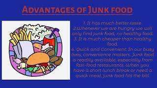 Junk Food Advantages Disadvantages and how to remove addiction to junk food [upl. by Daniell839]