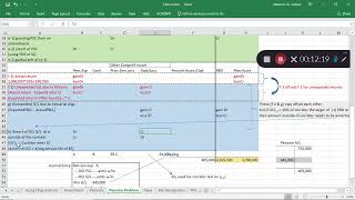 Defined Benefit Pension  Actual Example Prepared Start to Finish  US GAAP [upl. by Adnilam985]