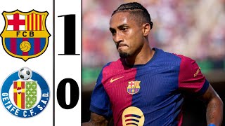 Barcelona vs Getafe  La Liga Match  Highlight Match  ‎TheMatchBuzz10 [upl. by Kellia]