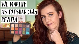 We Makeup AS eyeshadow review [upl. by Aken]