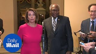 Nancy Pelosi said she will give ONE DOLLAR for Trumps wall [upl. by Nowd]