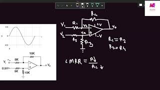 Operational Amplifier Subtractor Circuit Explained  OpAmp Differential Amplifier6 [upl. by Spiegleman39]