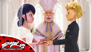 Miraculous Ladybug Season 7 Marinette and Adrien Wedding Celebration ❤️😱 [upl. by Hamian]