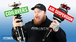 Coilovers or Air Suspension  Whats Right For You [upl. by Frech]