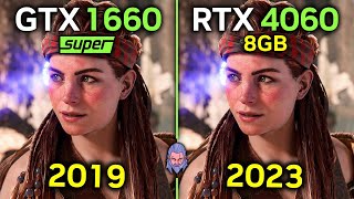 GTX 1660 SUPER vs RTX 4060  Worth Upgrading 6 Games Tested [upl. by Ail]