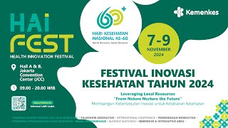 Festival Inovasi Kesehatan tahun 2024 HALL B [upl. by Peltier]