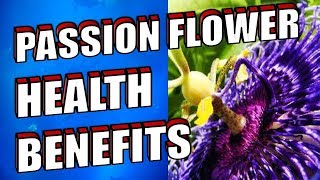 PASSION FLOWER REVIEW  Amazing Health Benefits and Uses for Anxiety Sleep amp Tea [upl. by Aisats]