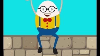 Humpty Dumpty Sat On A Wall  Nursery Rhyme with Lyrics  Kids Tv Nursery Rhymes [upl. by Ybreh311]