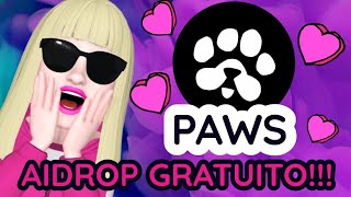 🐾PAWS🐾 genera gratis el token y retira en USDT ✅️💲🤑 [upl. by Notanhoj729]