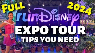 2024 RunDisney Runners EXPO Full Tour Tips amp Tricks For Running At Disney World from a 10 year Pro [upl. by Shelley]