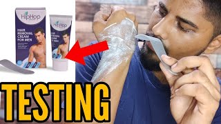 TESTING HIP HOP MEN HAIR REMOVAL CREAM CHEAPER THAN VEET MEN HAIR REMOVAL CREAM [upl. by Ettegirb211]