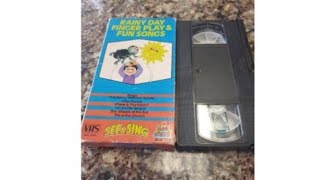 kid stuff see and sing rainy day fingerplay and fun songs vhs 1985 [upl. by Corbie]