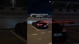 BMW Doesnt Have A Supercar [upl. by Namhar]