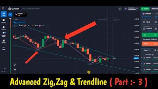 Advanced Zig Zag  Part  3  Live Trading 🔥quotex trading [upl. by Vevine662]